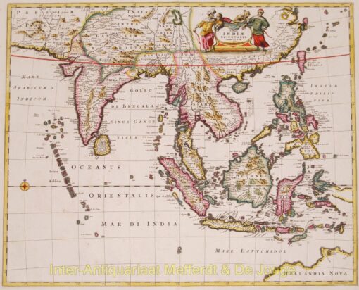 South East Asia map - De Wit