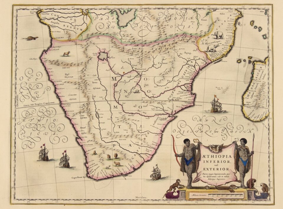 Southern Africa - Blaeu