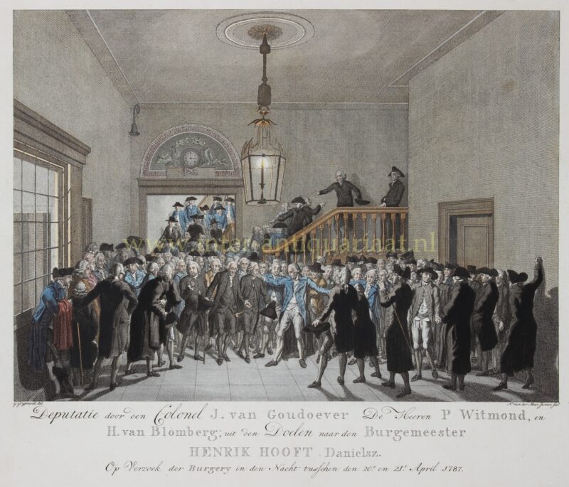 Staatsgreep in Amsterdam – Noach van der Meer naar Geerlig Grijpmoed, 1787