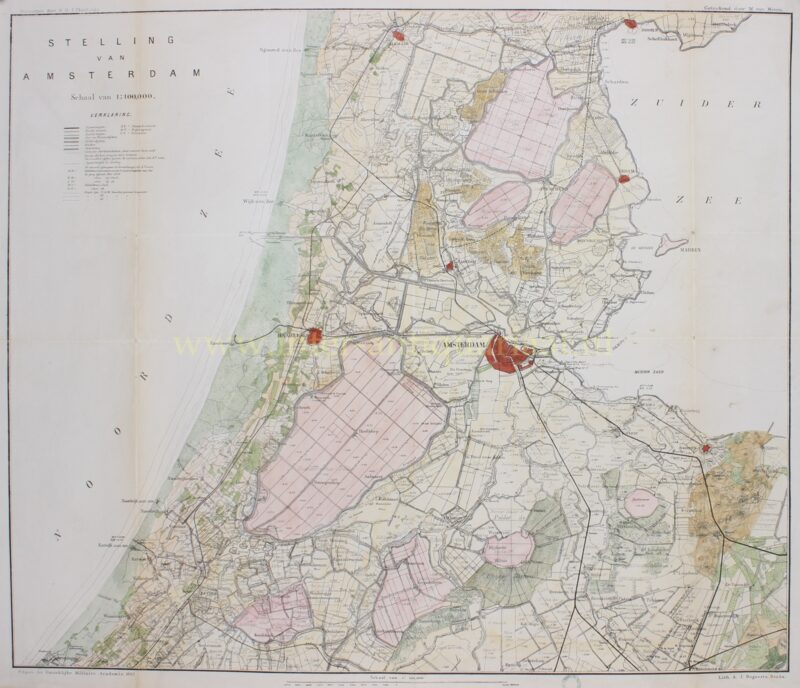 Stelling van Amsterdam - Van Meurs naar Plantenga, 1882