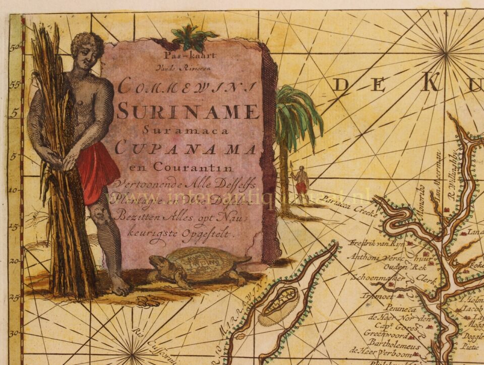 Suriname - Gerard van Keulen, ca. 1728 - Afbeelding 2