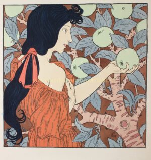 Tentation - Eugene Grasset, 1897