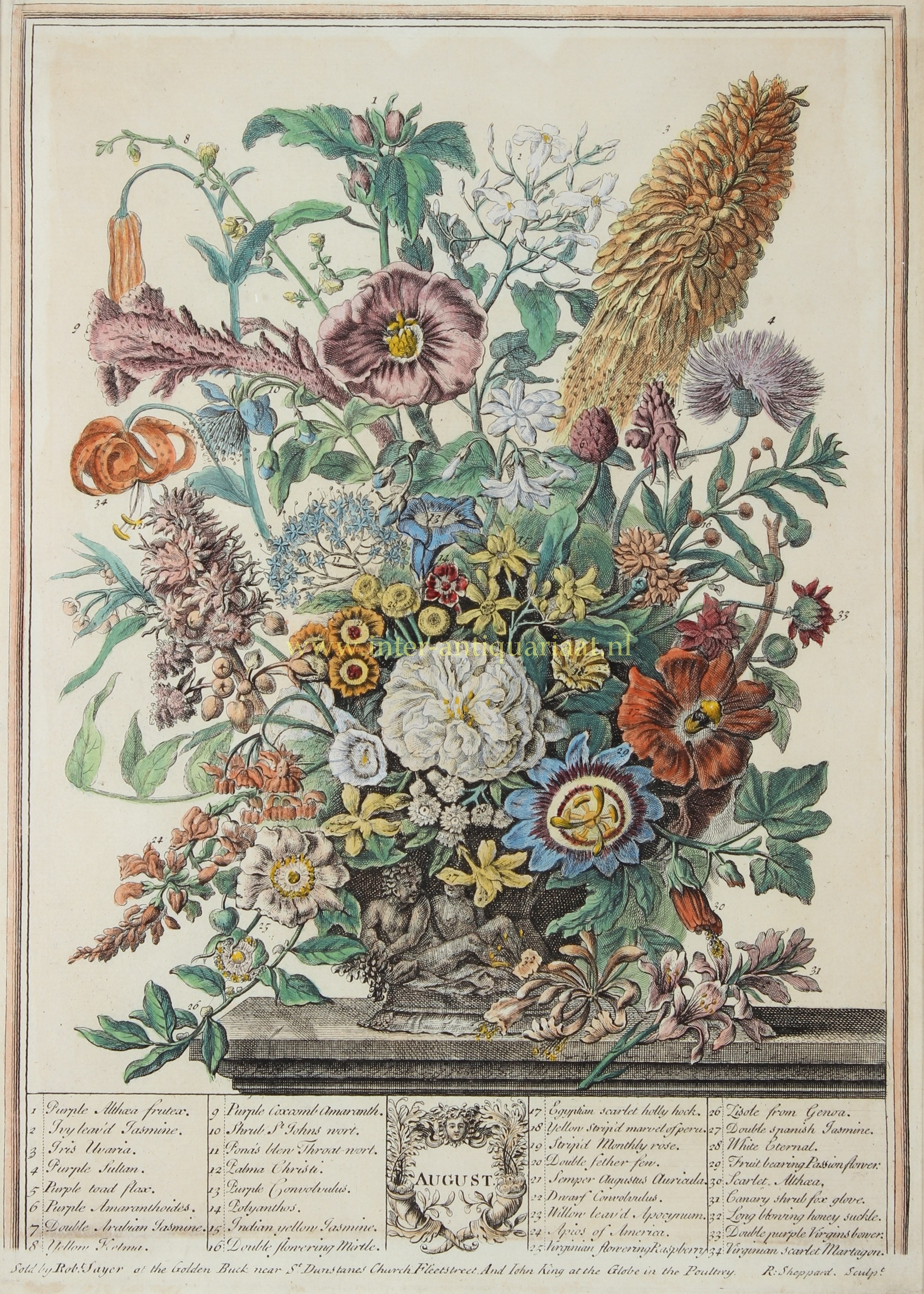 Twaalf Maanden - naar Pieter Casteels, ca. 1760-1770 - Afbeelding 9
