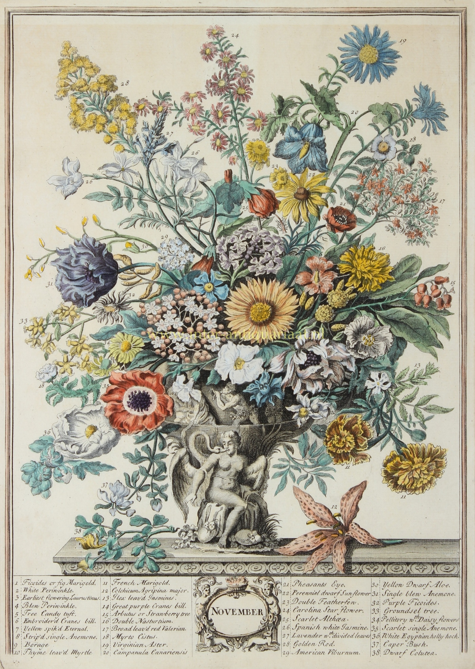 Twaalf Maanden - naar Pieter Casteels, ca. 1760-1770 - Afbeelding 12