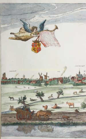 Alternative view of Utrecht - Hendrick Verstraelen naar Joost Cornelisz. Droochsloot, 1642