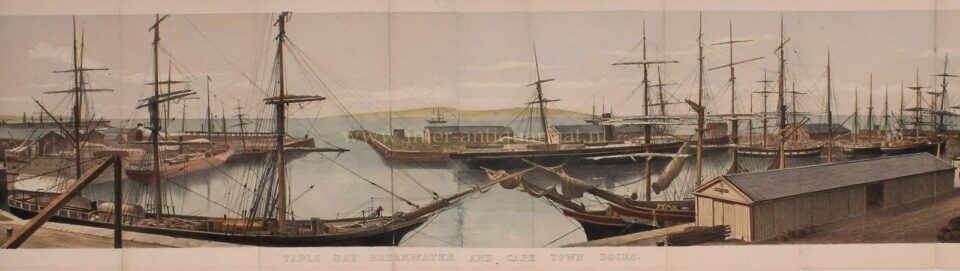Kaapstad, Victoria and Alfred Waterfront - Hanhart, 1874 - Afbeelding 3