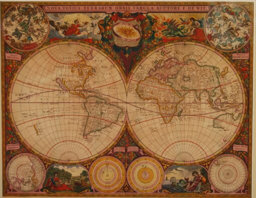 World map - Frederick de Wit