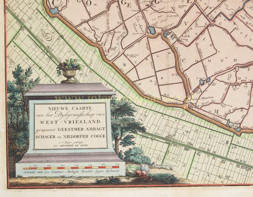 West-Friesland - Hendrik de Leth, ca. 1730 - Afbeelding 2