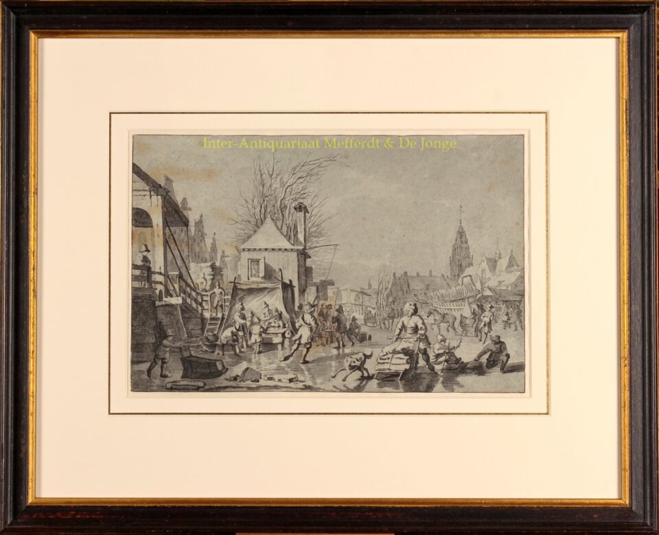 Rotterdam, groenmarkt - Jan Anthonie Langendijk, 1805 - Afbeelding 8