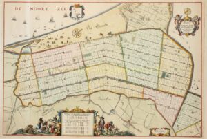 De Kleine Zoutman - 17e-eeuwse kaart Zijper Polder