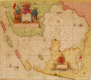 Zuiderzee antieke zeekaart - Van Keulen