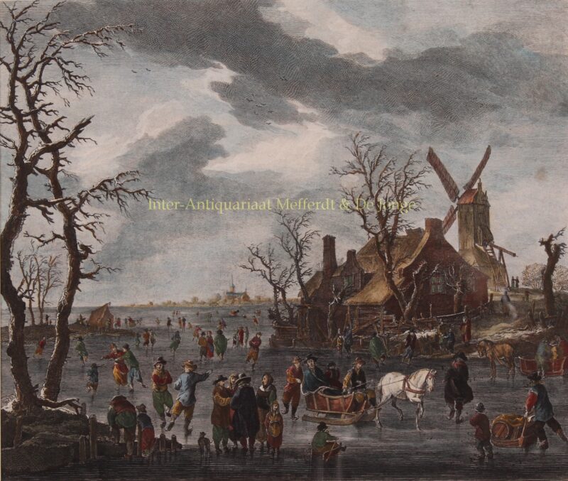 Hollands ijsgezicht – Carl Conti naar Franz de Paula Ferg, 1786-1795