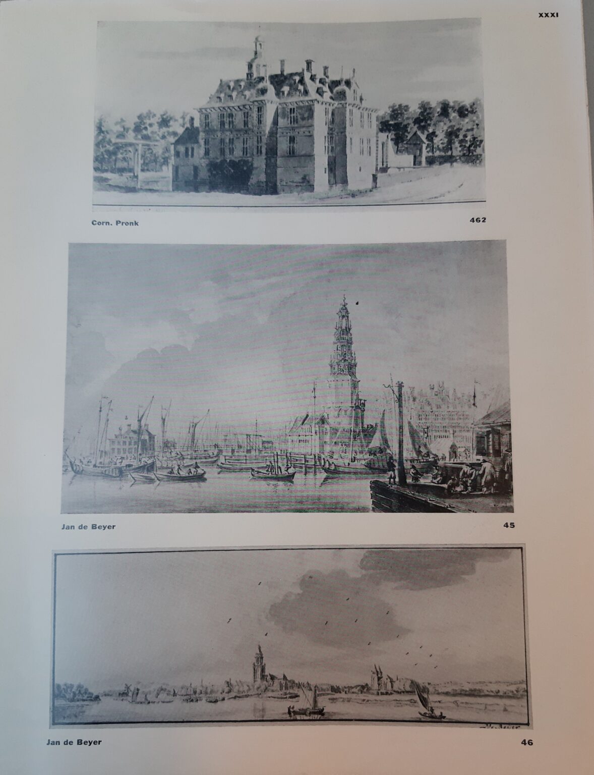 Amsterdam, Haringpakkerstoren - Jan de Beijer, ca. 1750 - Afbeelding 4